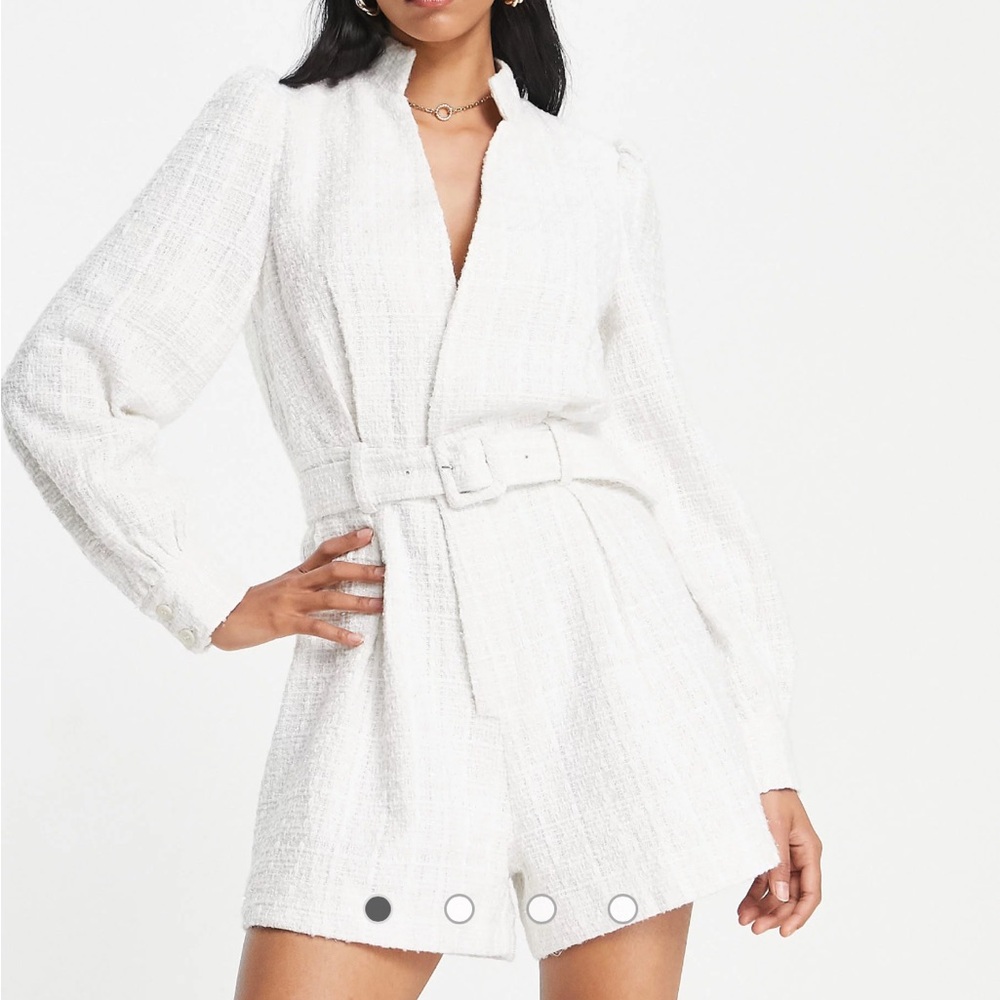 ASOS Tweed Romper NWT